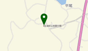 玄海町公民館値賀分館の地図画像