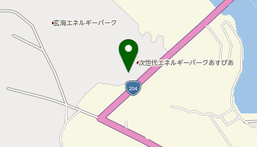 玄海町次世代エネルギーパークあすぴあの地図画像