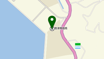唐津青翔高等学校の地図画像