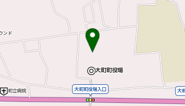 大町町総合福祉保健センター美郷の地図画像