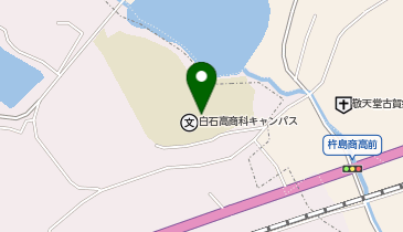 佐賀県立白石高等学校商業科キャンパスの地図画像