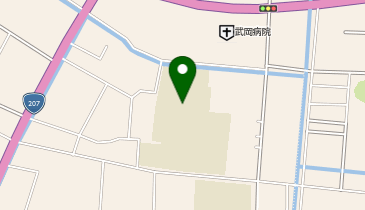 江北小学校の地図画像
