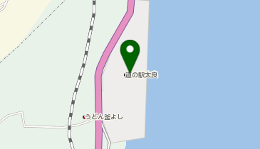 道の駅太良の地図画像