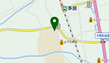 多良小体育館の地図画像