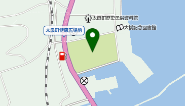 太良町B&G運動広場の地図画像