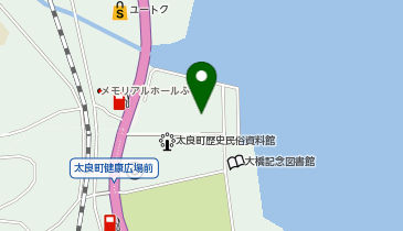 太良町B&G体育館の地図画像