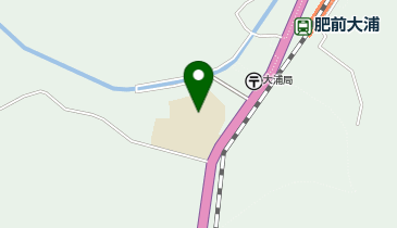 大浦小学校グラウンドの地図画像