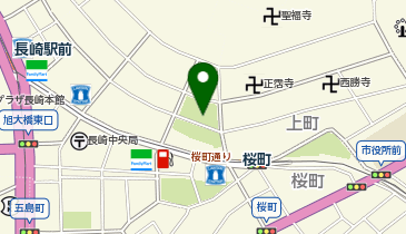 中町公園の地図画像