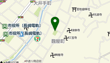 麹屋町公園の地図画像