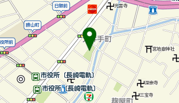 宮の下公園の地図画像