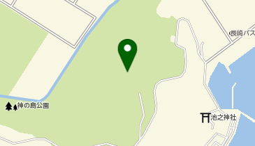 神ノ島公園の地図画像