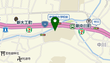 伊良林小学校の地図画像