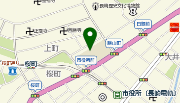 桜町小学校の地図画像