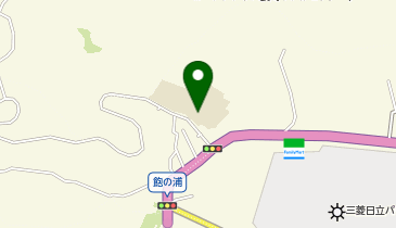 飽浦小学校の地図画像
