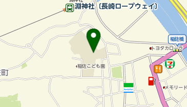 稲佐小学校の地図画像