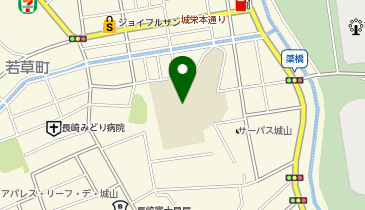 城山小学校の地図画像