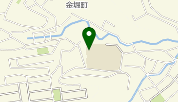 西城山小学校の地図画像