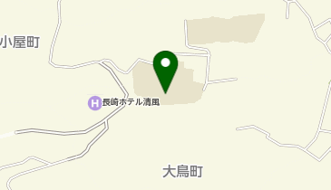 丸尾中学校の地図画像