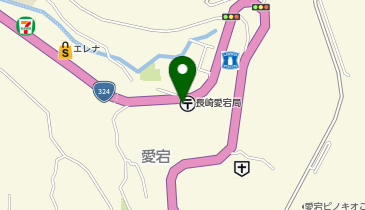 小島地区ふれあいセンターの地図画像