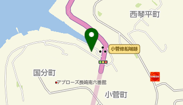 小菅町公民館の地図画像