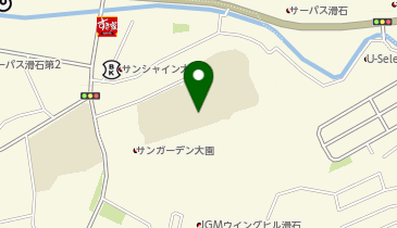 滑石中学校の地図画像