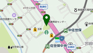 島瀬公園の地図画像