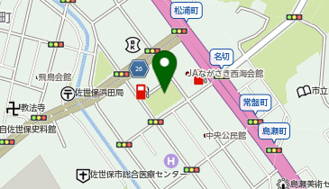 松浦公園の地図画像