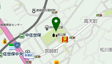 新公園の地図画像