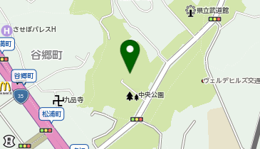 中央公園の地図画像