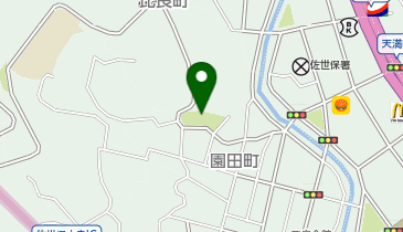 比良公園の地図画像