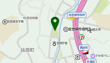 木場田公園の地図画像