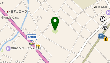 水主町公園の地図画像