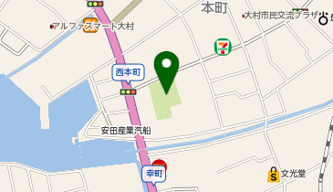 伊勢町公園の地図画像