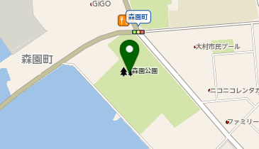 森園公園の地図画像