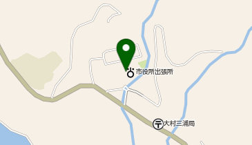 三浦出張所の地図画像