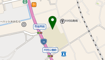 大村小学校の地図画像