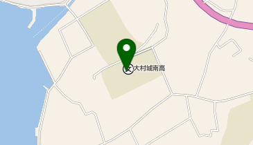 県立大村城南高校の地図画像