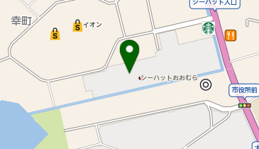 体育文化センター(シーハット大村)の地図画像
