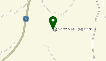 平戸市総合運動公園「ライフカントリー」多目的グラウンドの地図画像