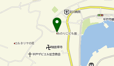 みのりこども園の地図画像