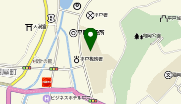 平戸小学校の地図画像