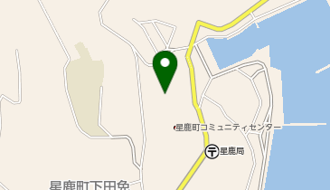 星鹿地域運動場の地図画像