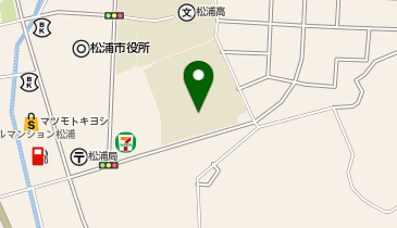 志佐中学校の地図画像
