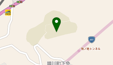 調川小学校の地図画像