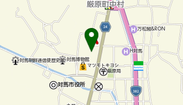 対馬市交流センター(厳原地区公民館)の地図画像