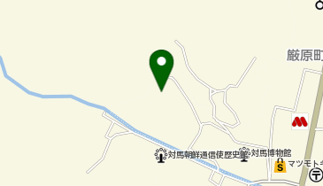 厳原体育館の地図画像