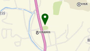 厳原幼稚園の地図画像