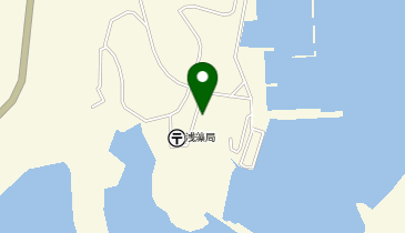 浅藻へき地保健福祉館の地図画像