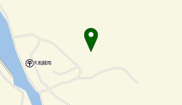 大船越へき地保育所の地図画像