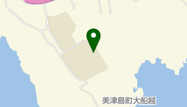 大船越中学校の地図画像